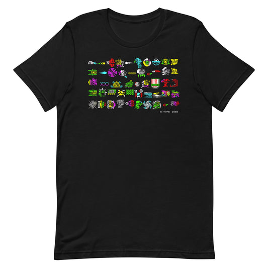 R-Type Zx Spectrum T-shirt Sprites 1988